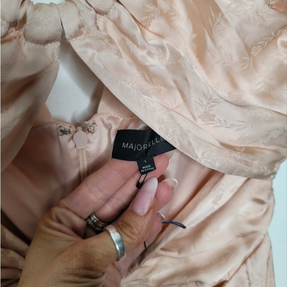 Majorelle Peach Giannina Gown -NWT Size S - Picture 5 of 6